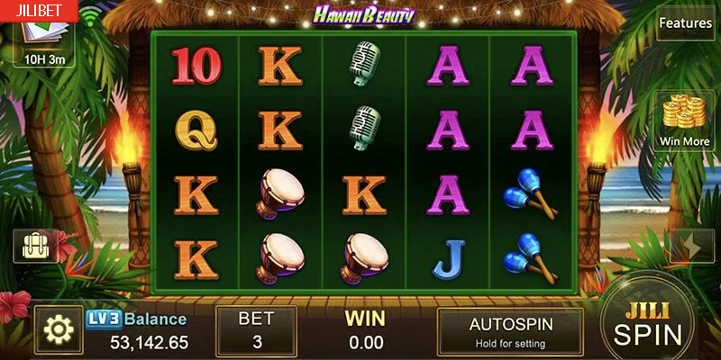 JILIBET Hawaii Beauty Slot Machine